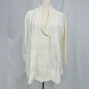Poetry Fashion London cotton cardigan double breasted w buttons